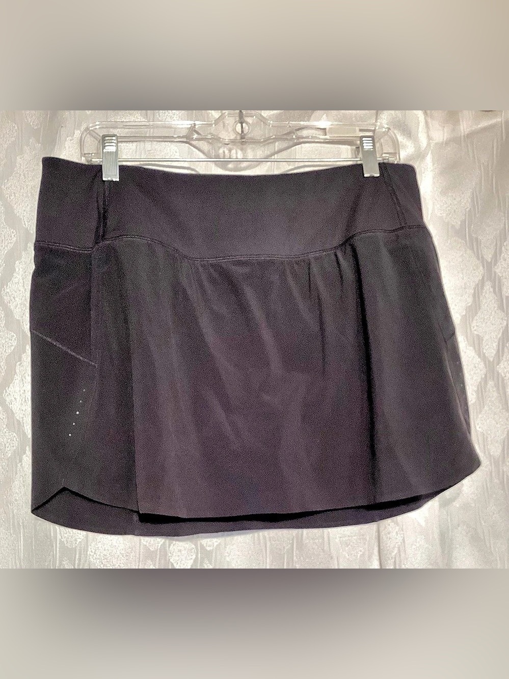 Athleta Run With It Skort Athletic Black Large